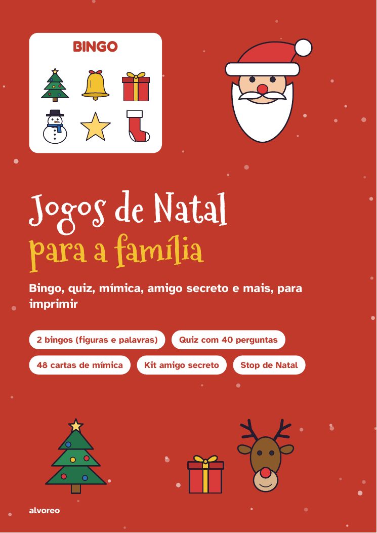 Jogos de Natal para a família: bingo, quiz, mímica e amigo secreto