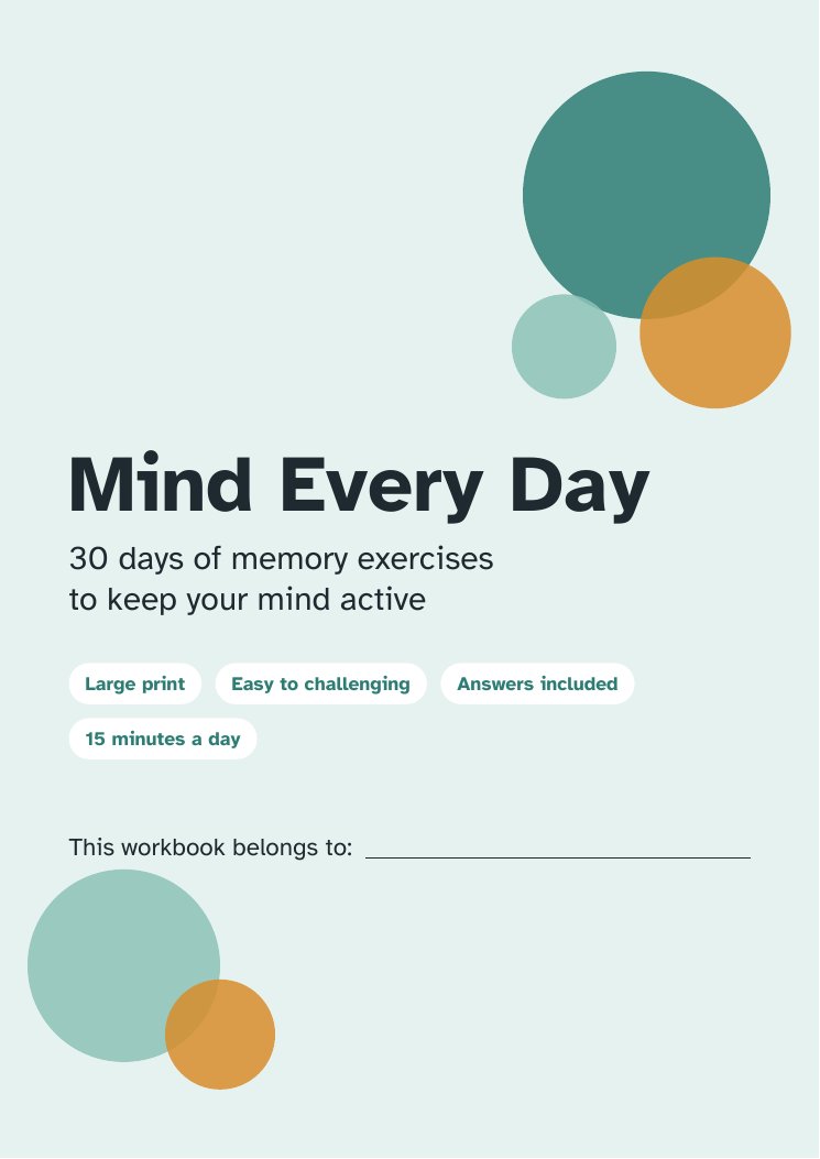 Cover of the Mind Every Day workbook