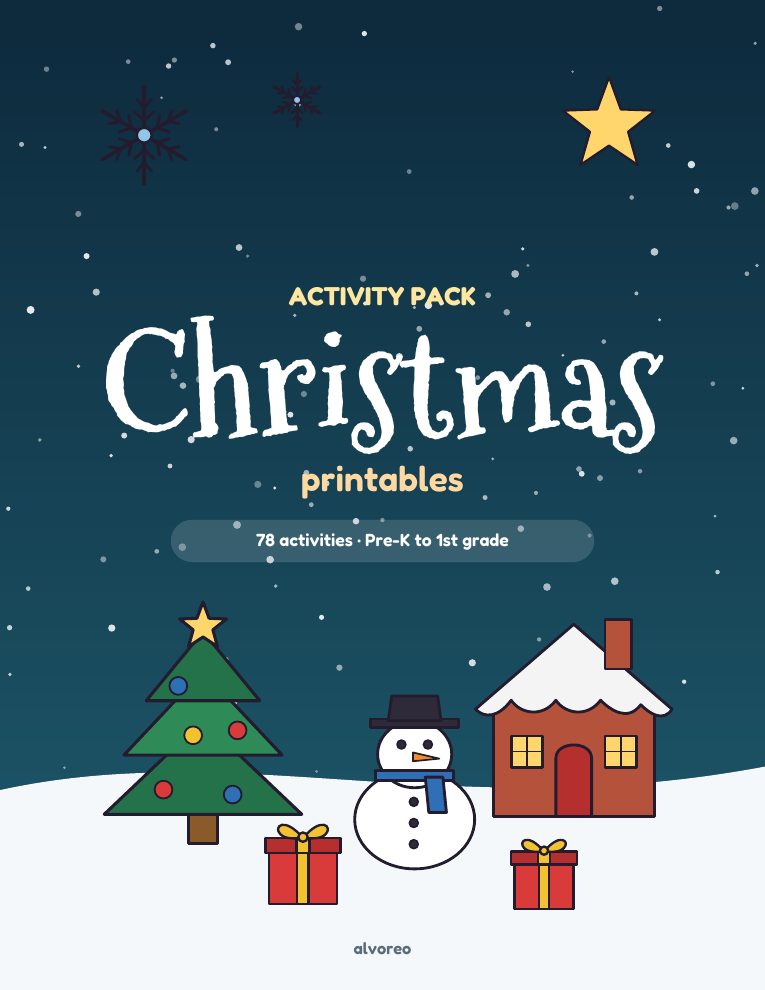 Christmas Pack: 78 printable activities for kids