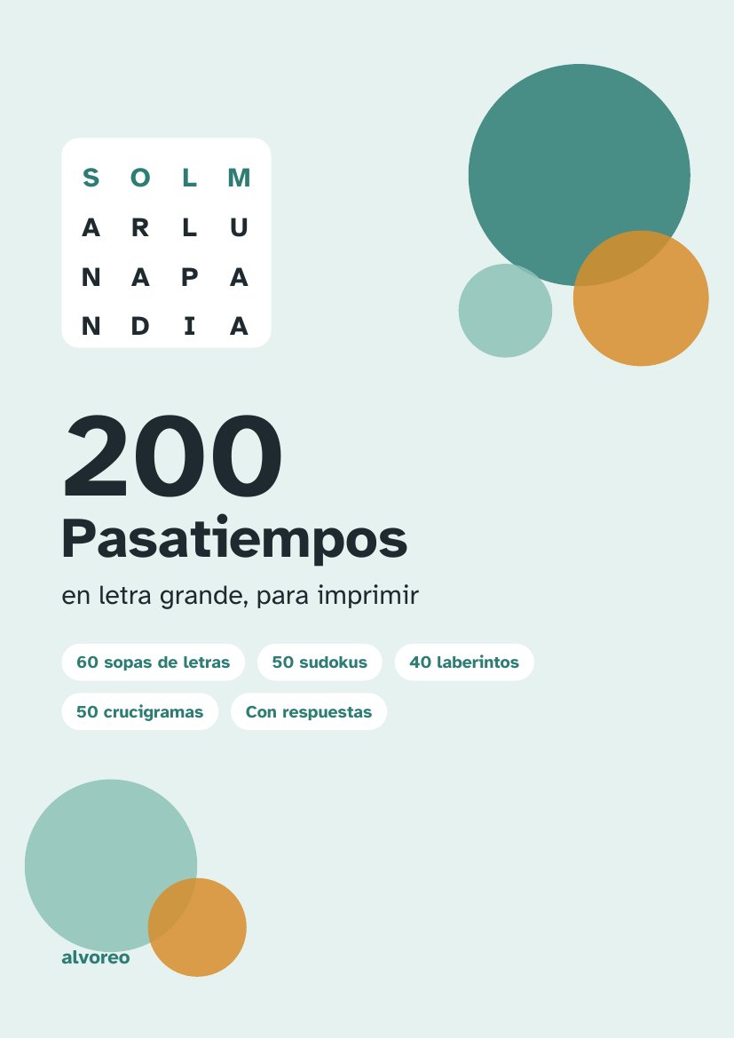 Portada de 200 Pasatiempos